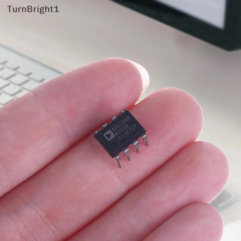 [TurnBright] 1 ชิ้นอุปกรณ์เสริม DIY ใหม่ AD620ANZ AD620AN AD620 DIP8 Low Power Instrumentation Ampli