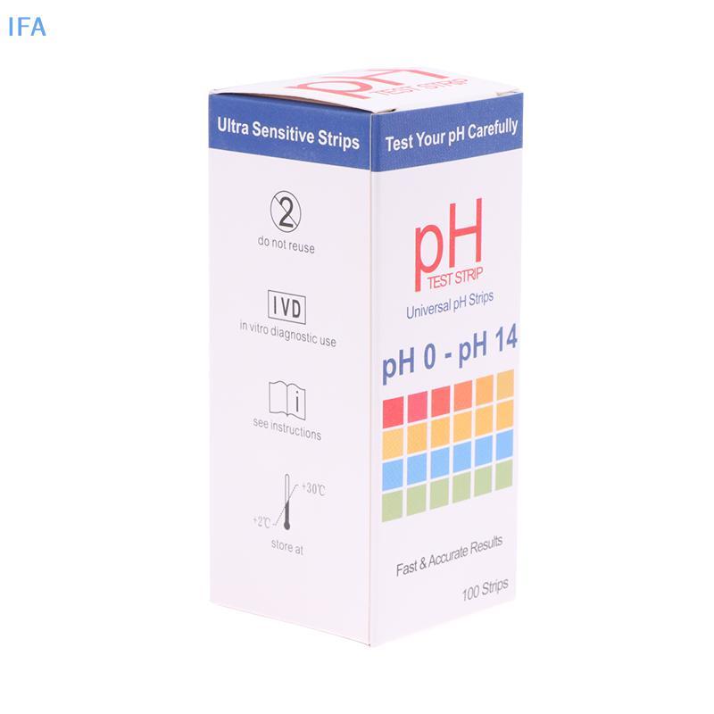 IFA Soil PH Test Strips 100 แถบเครื่องทดสอบดิน 0-14 PH Soil Test, แถบทดสอบ PH, เครื่องทดสอบพืชสําหรั