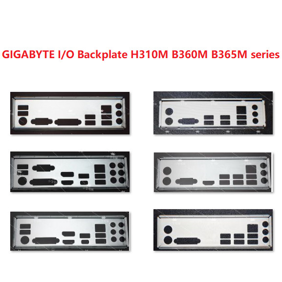 GIGABYTE I/O Shield Backplate H310M B360M B365M series