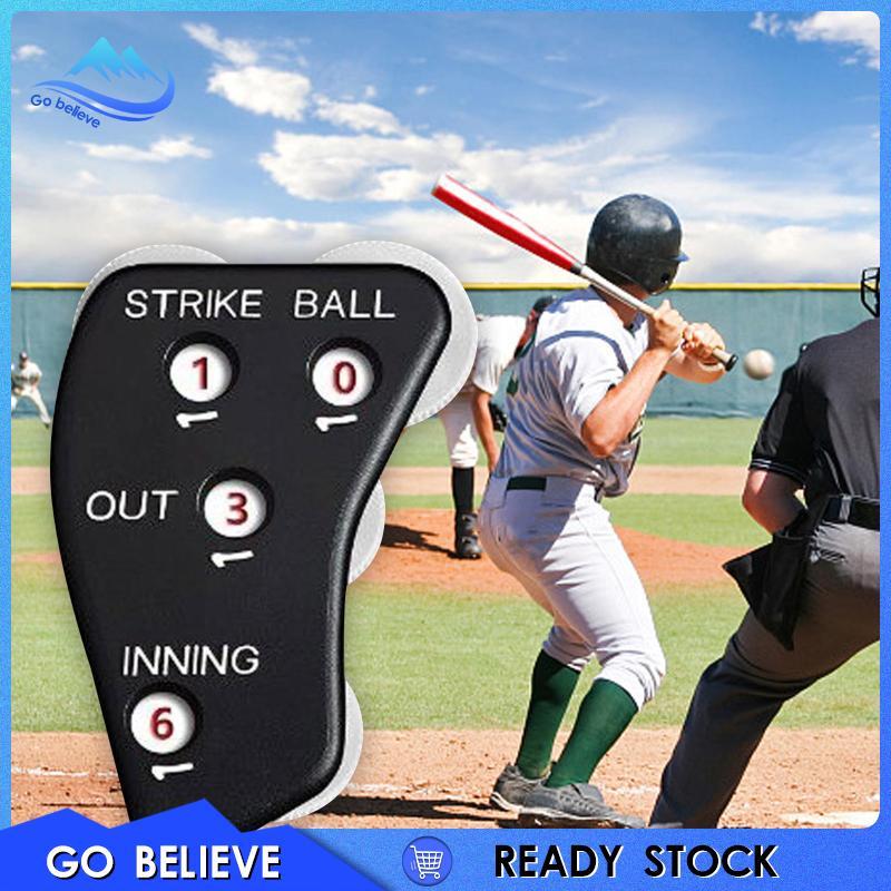 อุปกรณ์ตัดสินเกมเบสบอล Umpire Indicator พื้นผิวไม่ลื่น