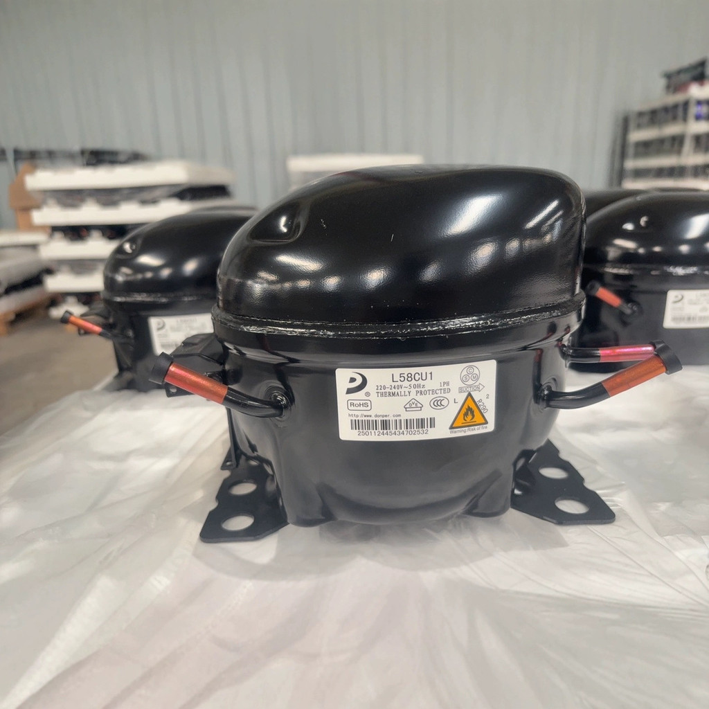 คอมเพรสเซอร์ Donper รุ่น L58CU1 สำหรับตู้แช่/ตู้แช่แข็ง รุ่น R290A มีคุณภาพสูง