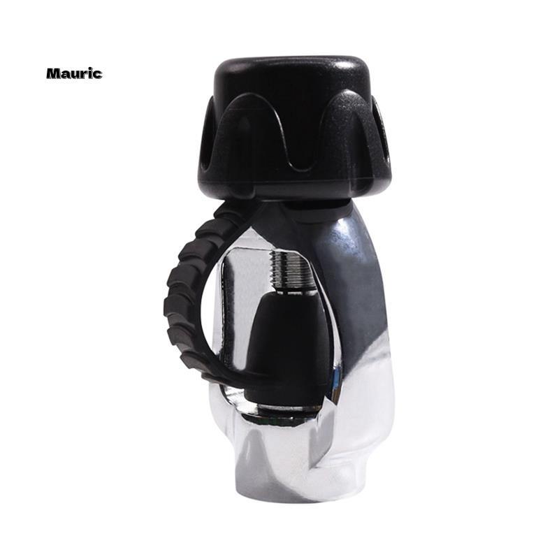 300Bar 4500Psi DIN To Yoke Regulator อะแดปเตอร์ดําน้ําถังแรงดันสูงบรรจุวาล์ว Din Station พร้อมหมวกกั