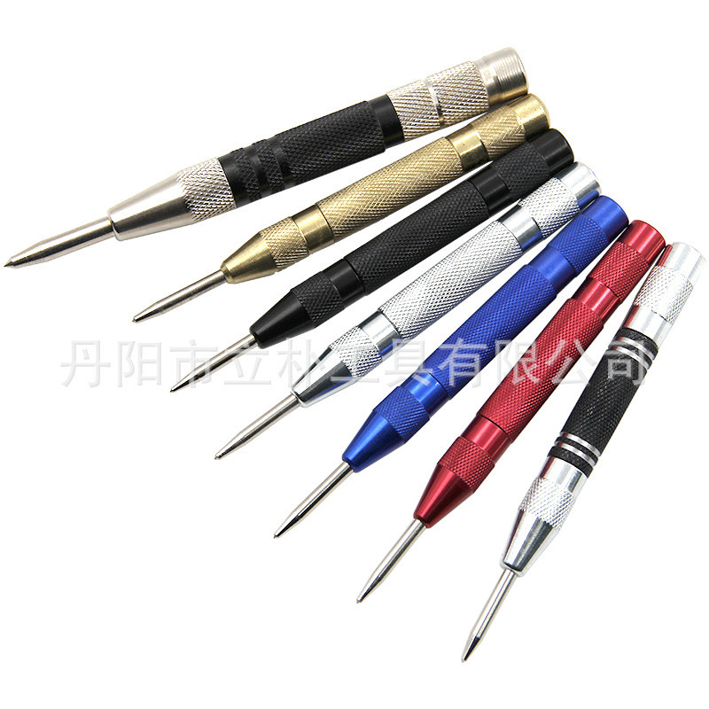 A.Center Punch Glass Strike Needle Window Breaker Punch อัตโนมัติ Spring Locator Center Punch CTPA