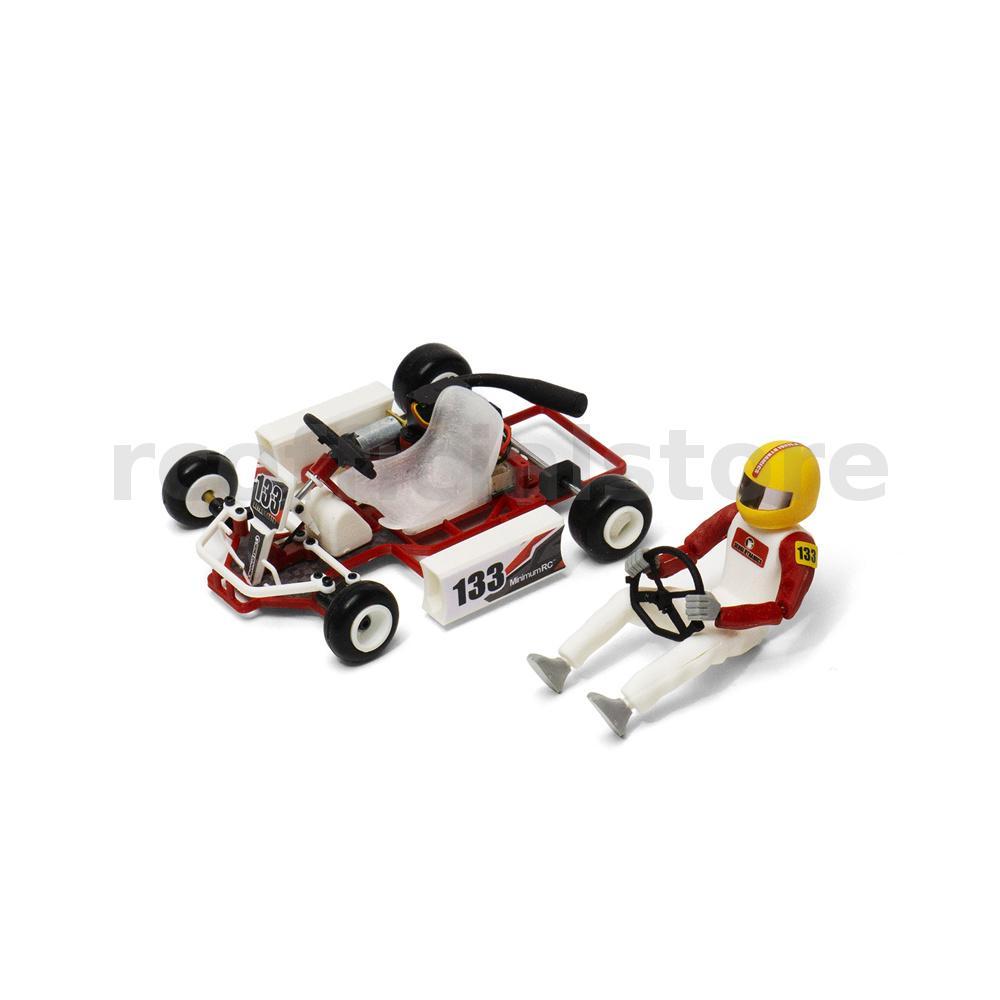 ขั้นต่ํา RC Retro Racer Special Edition RC Car Micro Scale Go Kart KIT /PNP DIY ประกอบยานพาหนะรุ่นขอ
