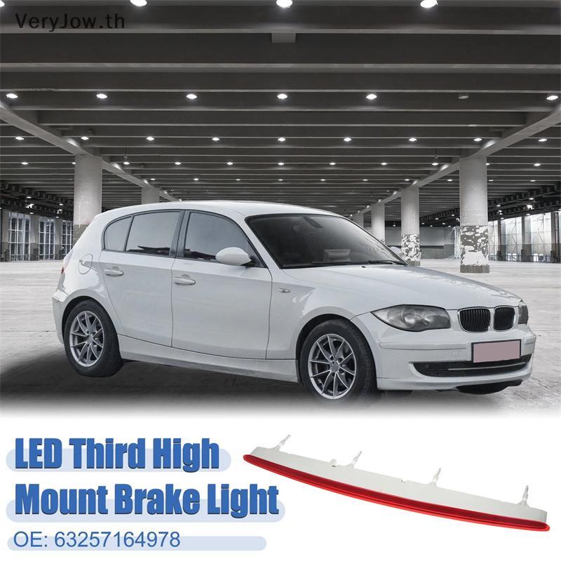 [VeryJow] LED รถ 3RD ไฟเบรคที่สามด้านหลังสูงหยุดโคมไฟไฟเตือนสําหรับ BMW 1 Series 128I 135I M E82 E88