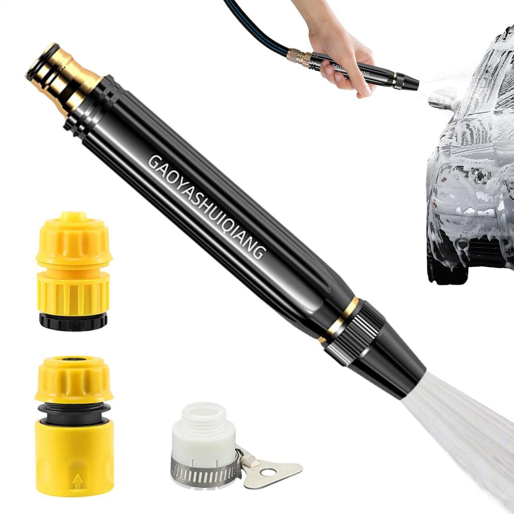 บ้านแรงดันสูงล้างรถ Booster หัวฉีดตามหลักสรีรศาสตร์แบบพกพาสวนท่อ Sprayer cingth