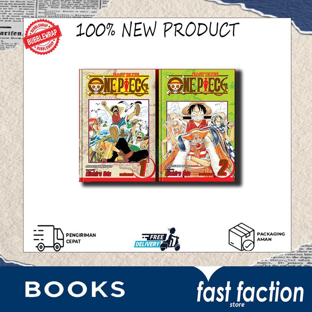 (มังงะ) One Piece Vol. 1 - ฉบับที่. 50 โดย ไออิจิโระ โอดะ (อังกฤษ)