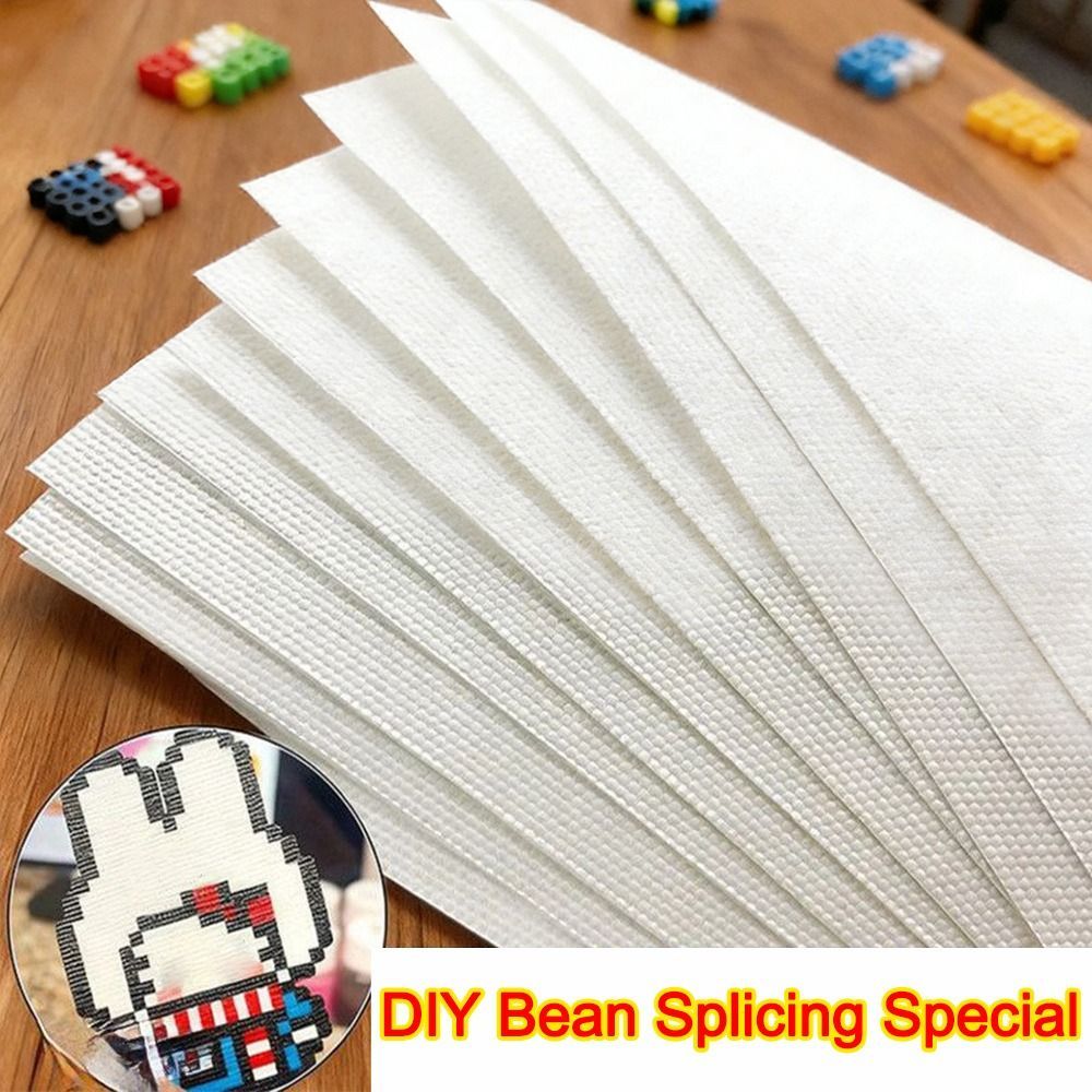 35*25 ซม.Perler ลูกปัดผ้าเบเกอรี่ Handmade โปร่งใส Perler Beadheat-proof กระดาษ DIY
