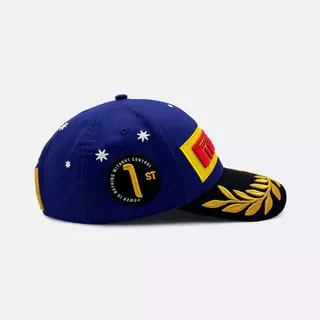 หมวกเบสบอล, Pirelli -F1 Melbourne Sun Protection, Unisex Outdoor Australia 2026 GP Special Podium Cap, ประณีตหลายสีปัก