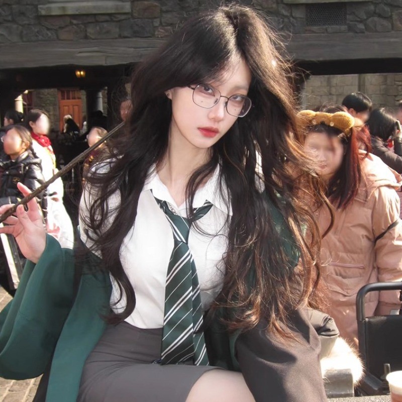 American Stripes New Preppy Style All-Match JK Uniform รูปที่ 2