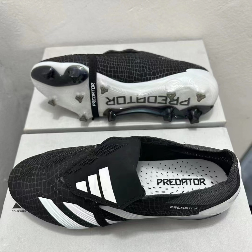 Predator 30th Anniversary Limited Edition รองเท้าฟุตบอลชาย FG กันลื่น ขนาด 39-45 HTFE