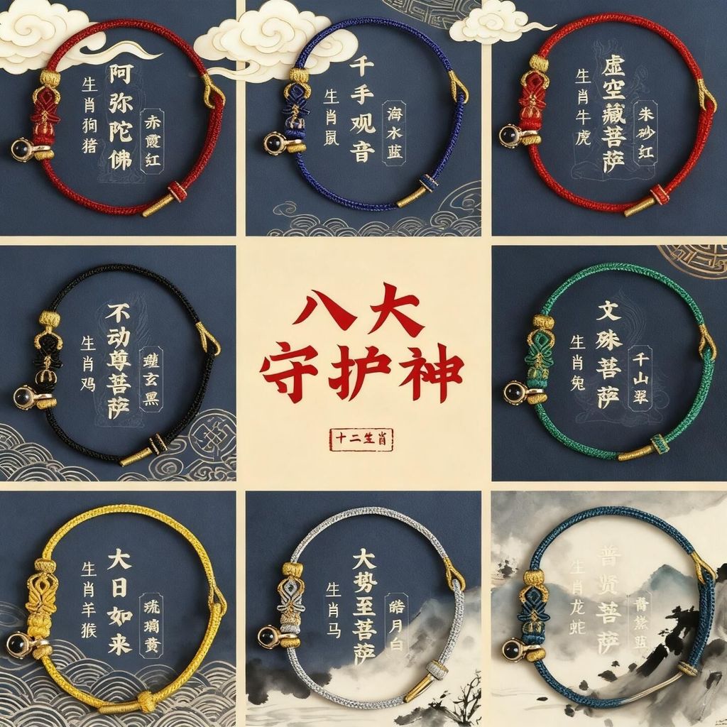 สร้อยข้อมือเชือกสีแดง ออกแบบใหม่สำหรับปีม้า เพิ่มพลังบวก