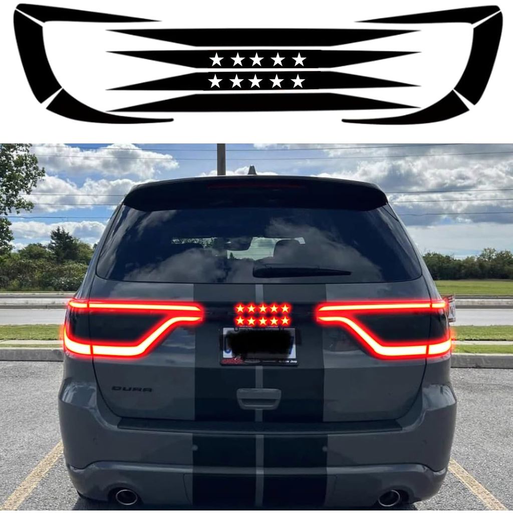 สําหรับDodge Durango 2014-2021 Star Tail Light Tint,สําหรับDodge Durango 2014 2015 2016 2017 2018 20
