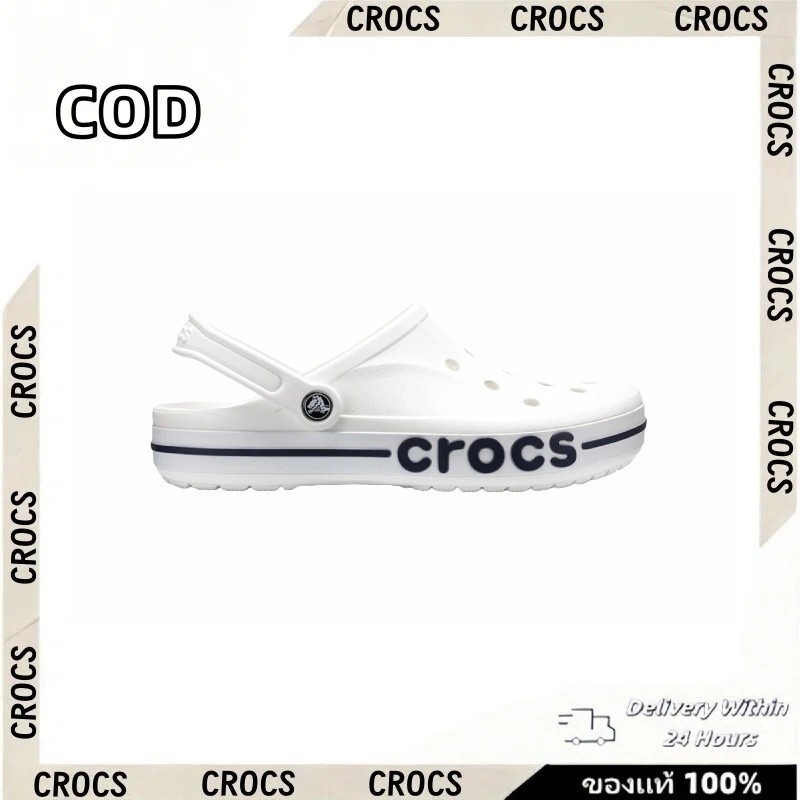 【แท้ 】CROCS Bayaband Clog  รุ่นยอดนิยม ใส่สบายมาก น้ำหนักเบา ไม่กัดเท้า  มีไซส์ครบ 36–45 พร้อมส่ง   จัดส่งเร็ว