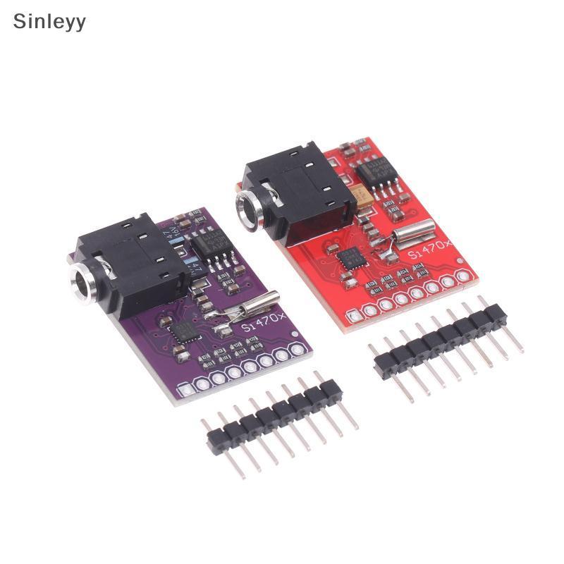 NL Si4703 โมดูลรับสัญญาณวิทยุ FM พร้อมอินเทอร์เฟซ RDS I2C 3.3V สําหรับ ESP32 DIY โครงการเสียง N