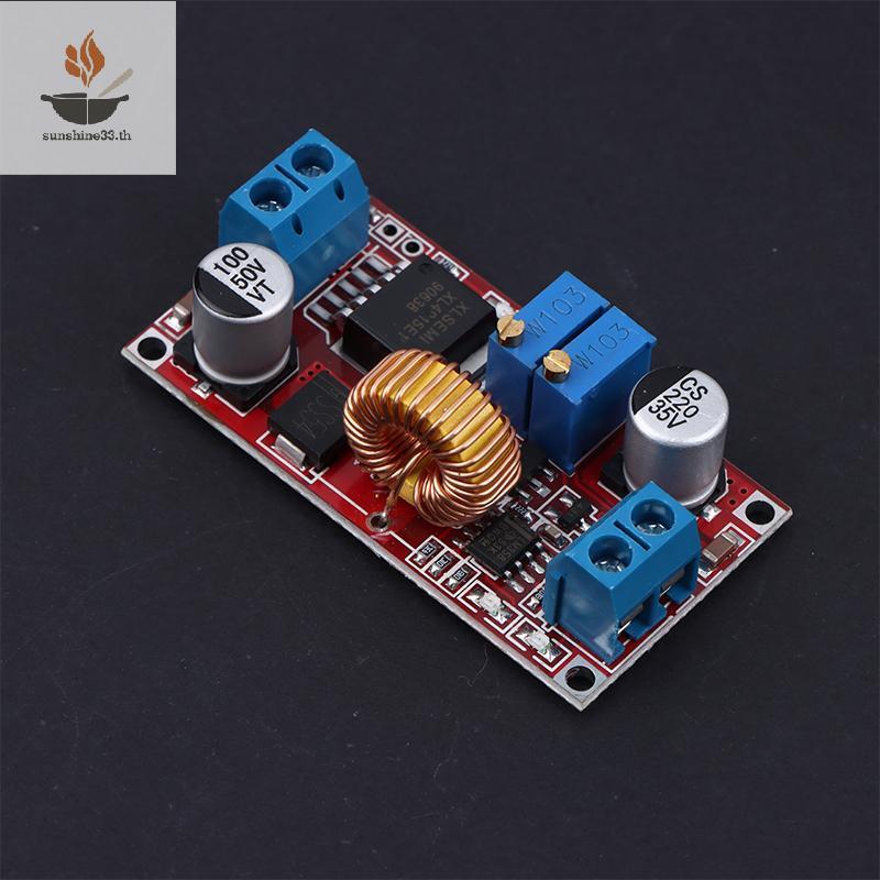 THSUN XL4015 5A DC-DC ปรับ Buck Converter 4-38V ถึง 1.25-36V ขั้นตอนลงชาร์จบอร์ด Led Power Converter