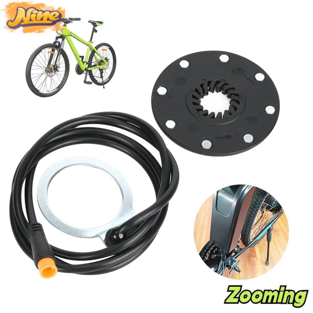 ZOOMING Ebike Power Sensor, 24/36/48V 90 ซม.ความยาวเหยียบ Assist Sensor, ทนทาน 3 ขา 8 แม่เหล็กเซ็นเซ