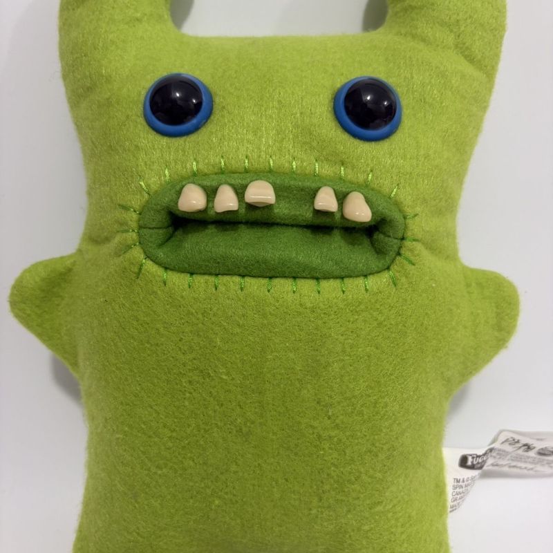 Out-of-Print Rare fuggler Green Claw Monster Bulk Tooth Baby Tooth Monster Plush Toyfuggler funny ug