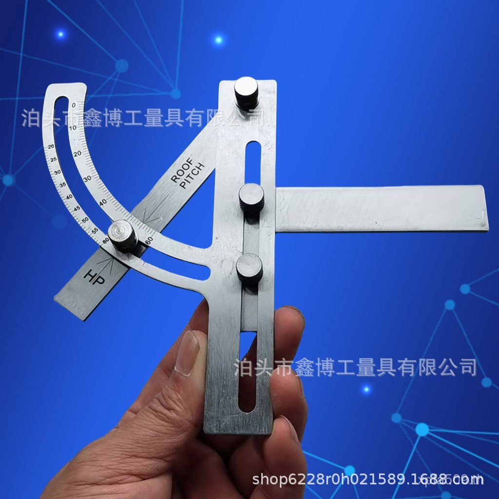 Scribing สแตนเลส + 60 ไม้โปรแทรกเตอร์องศา 90TOOLS ตําแหน่งบล็อกปรับเครื่องหมายไม้บรรทัดมุมวัด NEEDYO