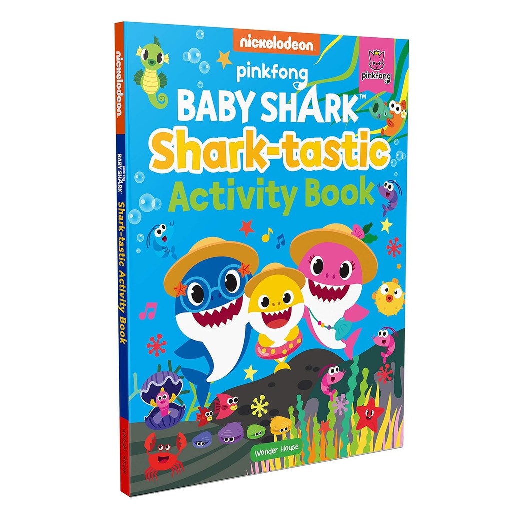 Pinkfong Baby Shark - Shark-tastic : หนังสือกิจกรรมสําหรับเด็ก
