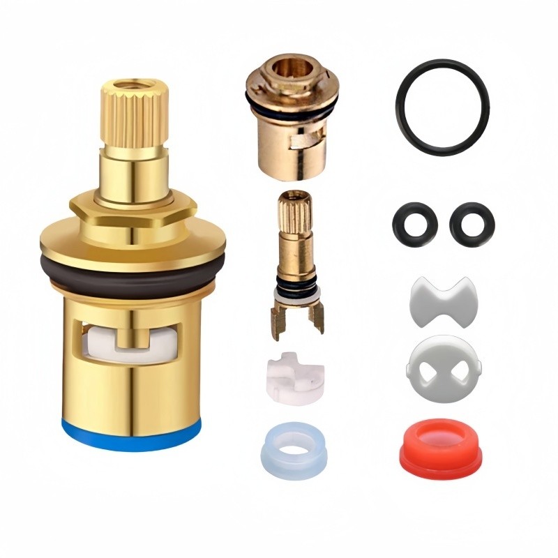 GOOD SWAN วาล์วเซรามิกแท้ทองเหลือง สำหรับก๊อกน้ำและอ่างล้างจานคุณภาพดี ส่งด่วน - รูปที่ 3