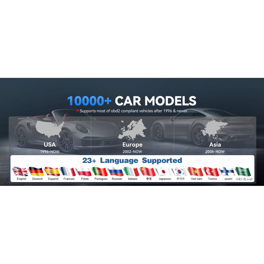 Xueqing XTOOL Anyscan A30DบลูทูธOBD2 เครื่องสแกนเนอร์ซอฟต์แวร์ทั้งหมดอายุการใช้งานฟรีUpdate OBD 2 เค