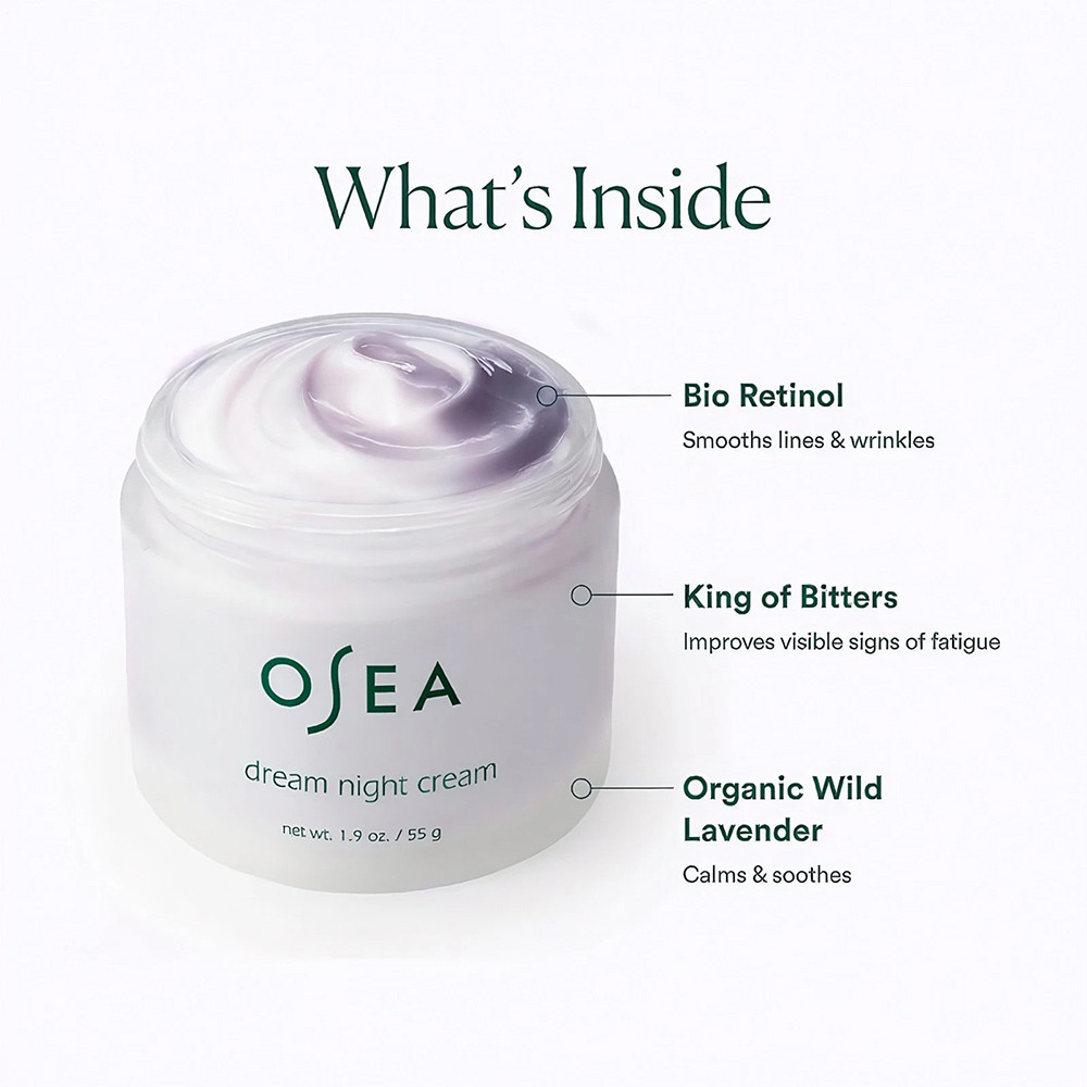 Osea Dream Night Cream Anti-Aging Hydrating Face Cream