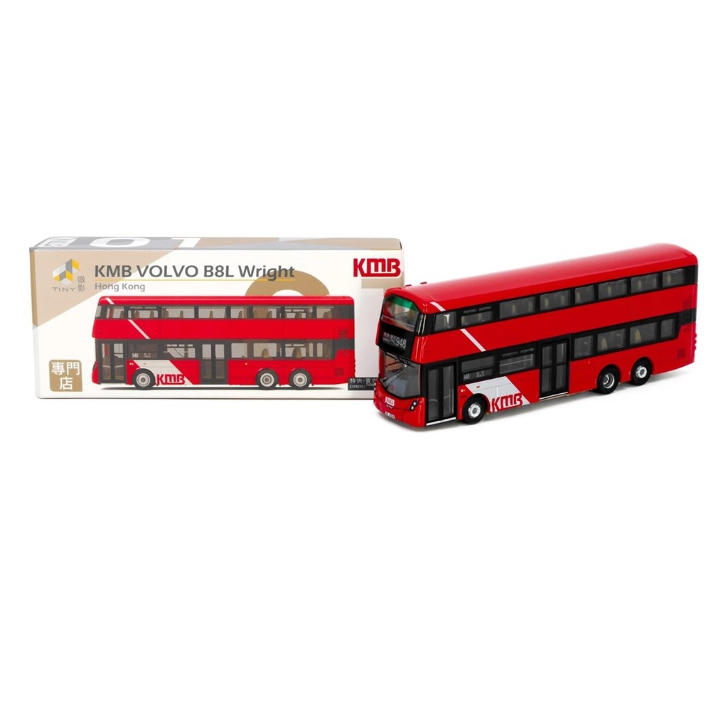 TINY 1/110 Hong Kong KMB VOLVO BBL Wright 12m KMB2024082