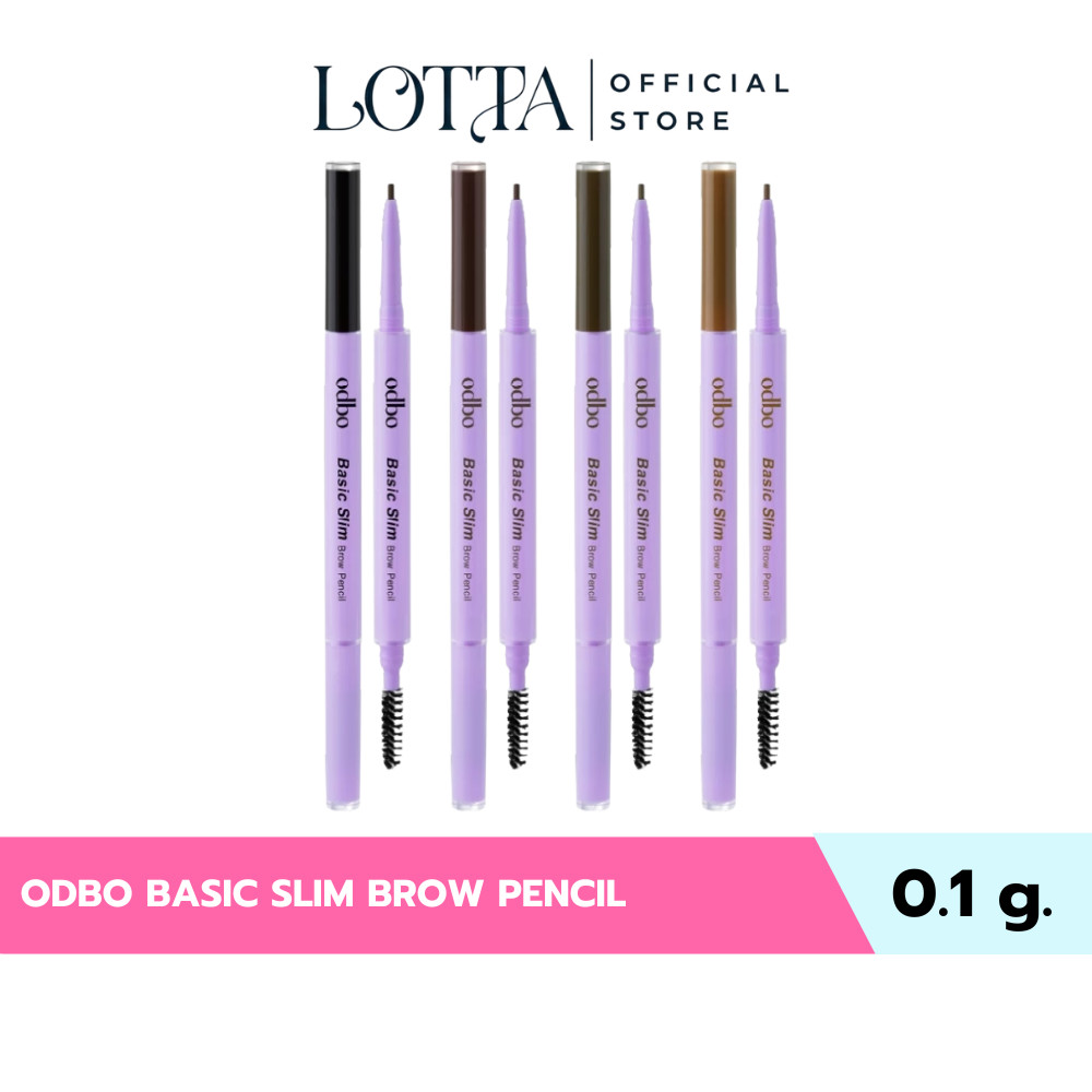 OD7021 ODBO BASIC SLIM BROW PENCIL #ดินสอเขียนคิ้ว
