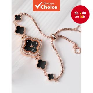 Luckyfox กล่องนาฬิกาผู้หญิงแฟชั่นอารมณ์ Advanced Sense Four-…