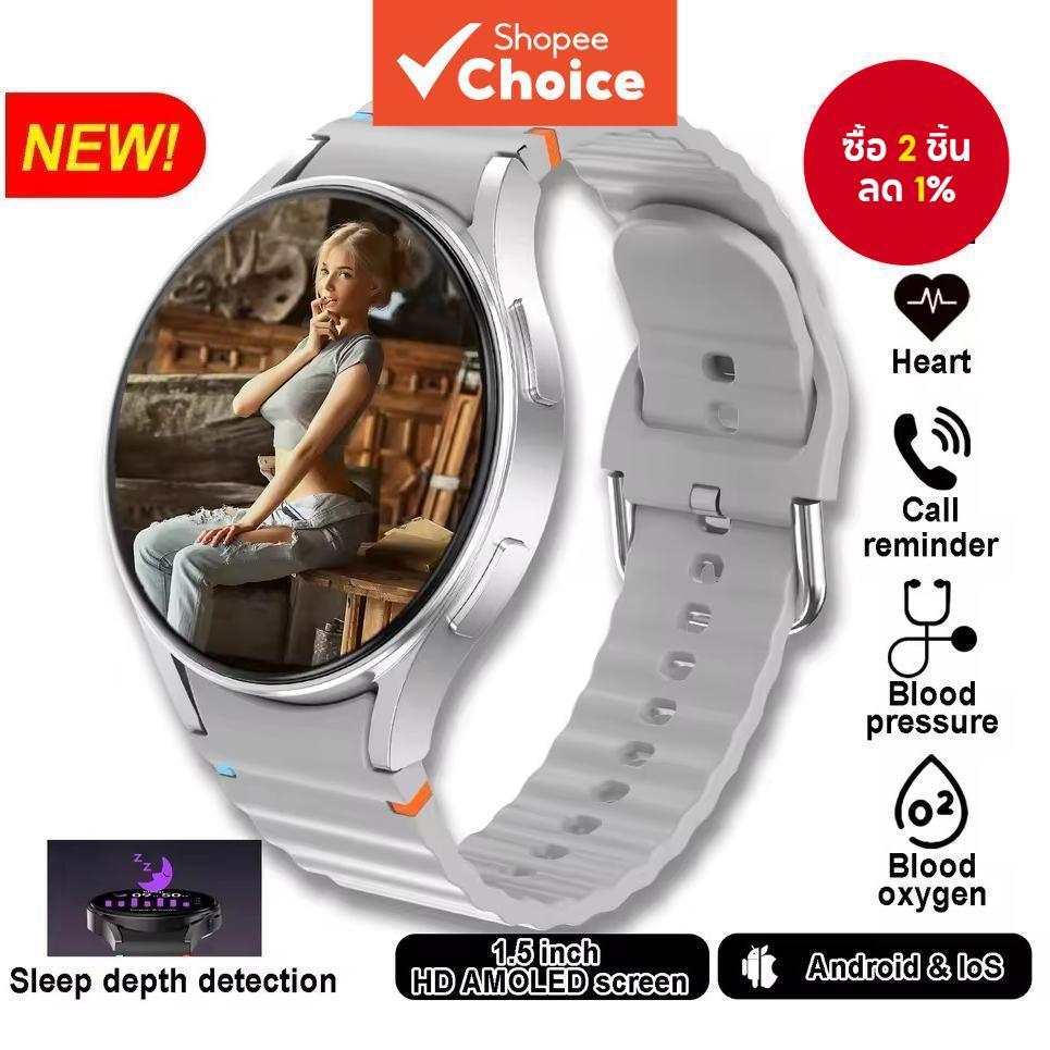 สมาร์ทวอท์ชผู้ชายผู้หญิง HD AMOLED Voice Call NFC GPS Tracker กีฬานาฬิกา Custom Dial 2025 นาฬิกาใหม่สําหรับ Android IOS