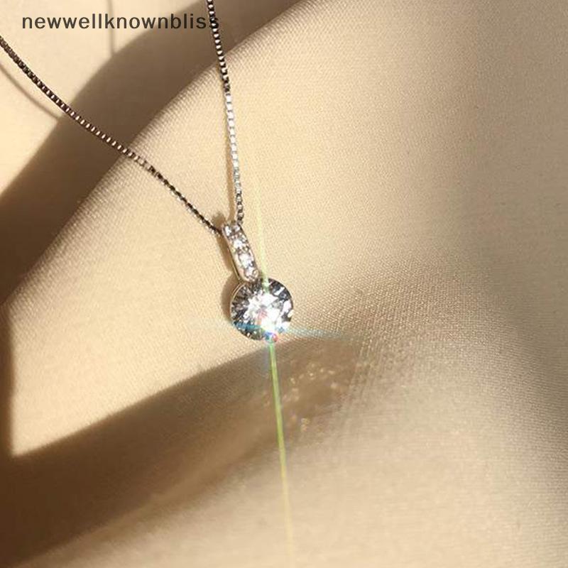 จี้ประกายหินเดี่ยวพร้อมสร้อยคอมากลูก - เครื่องประดับแฟชั่น CCD