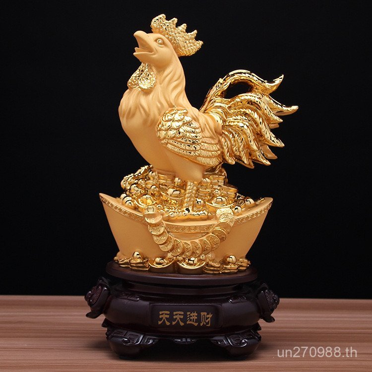 Feng Shui เครื่องประดับสร้างสรรค์เรซิ่น 12 ไก่ Zodiac Rooster Zodiac ปี Zodiac หัตถกรรม Zodiac กํามะ