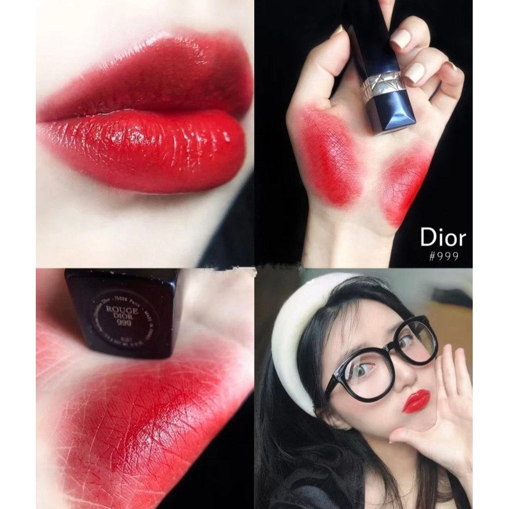 Dior Dior Lipstick 999 Moisturizing 1.5g ลิปสติกพร้อมกล่อง (รหัสการจัดการ G5 6047)