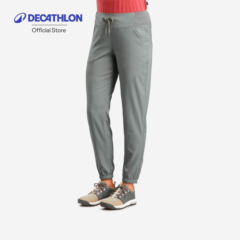 Decathlon Women'S Hiking Trousers - Nh100 กางเกงขายาวผู้หญิงสำหรับใส่เดินเส้นทางธรรมชาติ รุ่น Nh100 