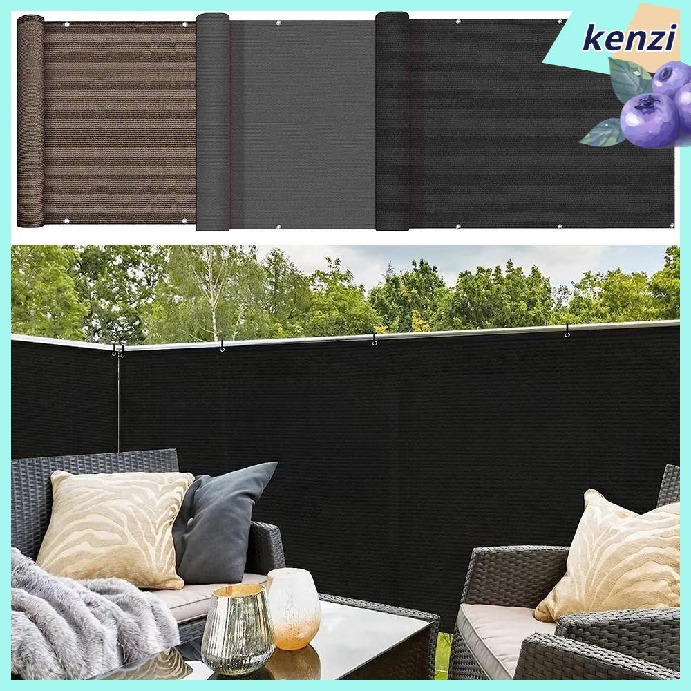 KENZI Sun Shading Sails, 3/5/6M กันน้ําระเบียง Shade ผ้า, คุณภาพสูงรั้ว Patio Protection Garden Porc