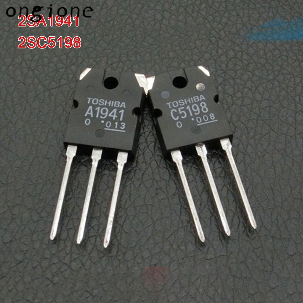 ONGIONE ทรานซิสเตอร์เครื่องขยายเสียง 3 คู่ทนทาน C5198 2SC5198