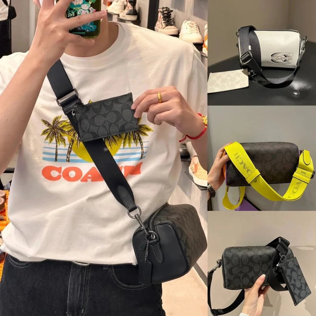 COACH COACH AXEL Two-in-One Mens Bag/Couple Style CJ674/CJ675/CJ818/CR184