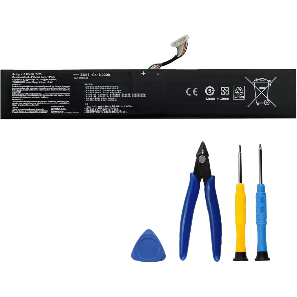 HBFVG C41N2208 แบตเตอรี่แล็ปท็อปสําหรับ Asus RC71L PC71L NR2301L (2023) Gaming Handheld Series (15.4