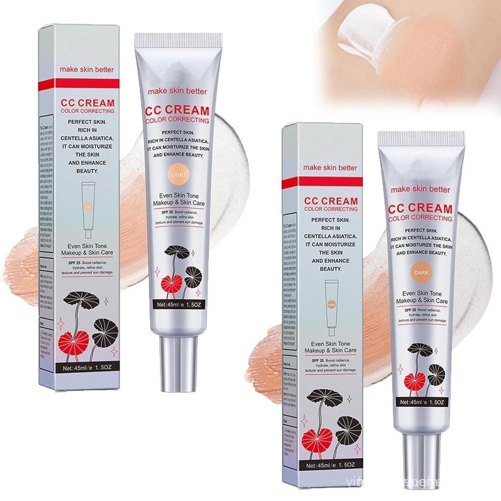 Tsunamyst Cc Cream Seravana Color Adapting Cc Cream เกาหลีเปลี่ยนสี Cc Cream-2 In1 Skincare & Makeup