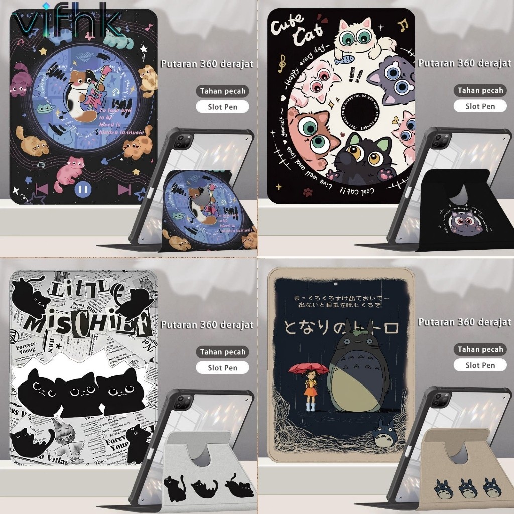 XPAD30E 11 นิ้ว Case Case 360 Rotation Casing° สําหรับ infinix XPAD20 11 infinix Xpad 11 นิ้ว 2024,i