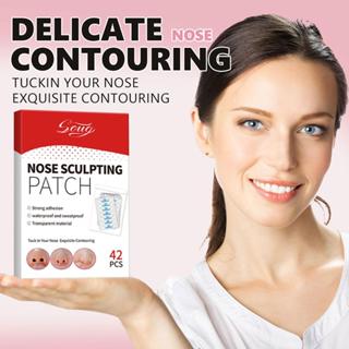 Sug 42PCS Sticky หดตัวจมูก Wing Patch Cos จมูกหดสติกเกอร์จมู…