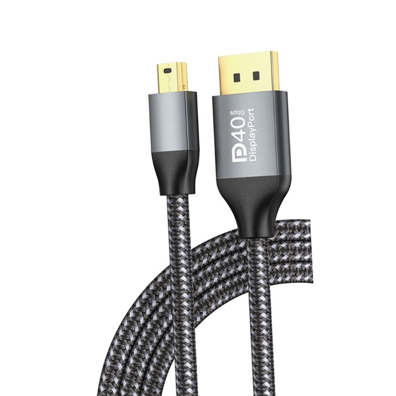 BTM นวัตกรรม Mini DisplayPort เป็น DisplayPort 2 1 สายเคเบิลรองรับความละเอียดเต็มรูปแบบที่ 120Hz และ