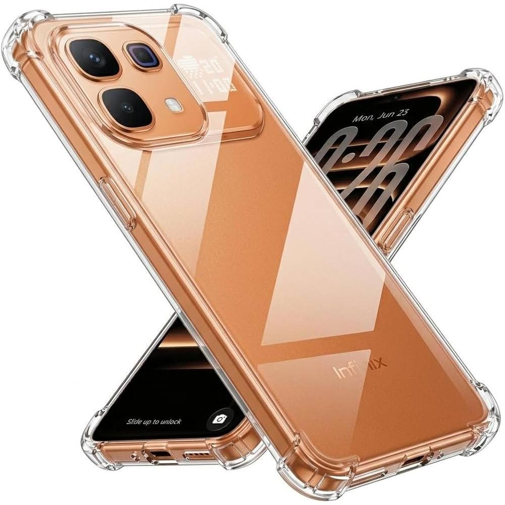 Infinix Note 60 Pro 50 Plus 50s 50x 40 Pro GT 30 20 Pro GT 10 Pro Hot 30 20 20i 12 เคสใสปลอก