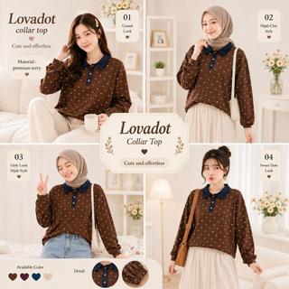 LOVADOT COLLAR TOP SHIRT