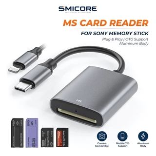 MS Card Reader Sony Memory Stick Pro Duo OTG รองรับ IPh7-17 Android Type-C แท็บเล็ต ใช้กับ MS ยาวสั้น แปลงสัญญาณเร็ว