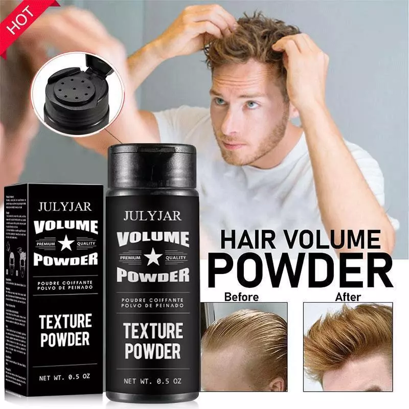 JULYJAR แป้งผม Unisex ปริมาณผม แป้งจัดแต่งทรงผม สดชื่น ปุยควบคุมความมัน 50g กรัมต่อขวด แป้งแมตต์ 0.5Oz [COD]