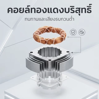 มอเตอร์พัดลม 14/16/18" นิ้ว แกน 8mm คอยล์หนา 30mm เหมาะสำหรับแบรนด์ที่ใช้กันทั่วไปส่วนใหญ่