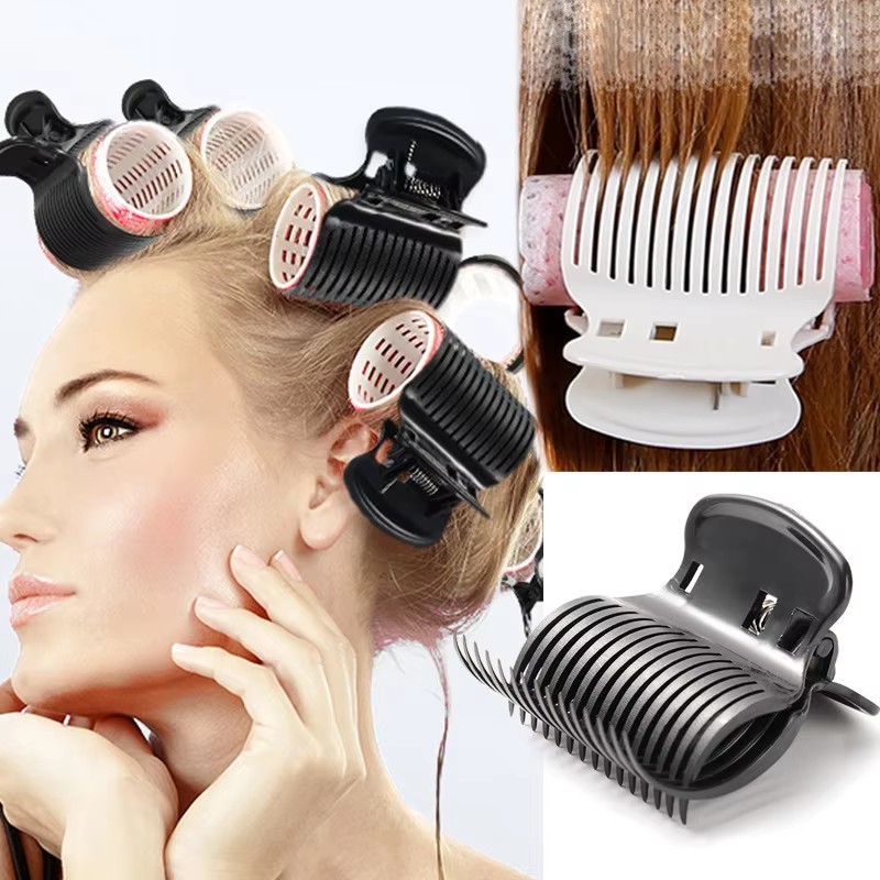 Salon Hot Roller Barrette Hold / คลิปฉนวนกันความร้อนดัดผมพร้อมม้วน / คลิปลูกกลิ้งร้อน