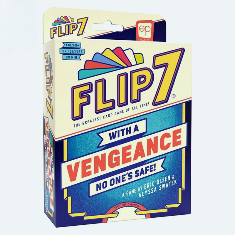 Flip 7 with a Vengeance | Party Card Game | 3+ Players, Ages 8+